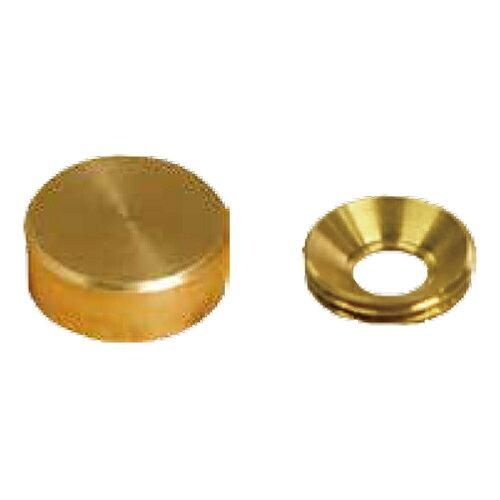 4営業日で発送 ダンドリビス 太鼓鋲ネジキャップ 生地 丸平 10号 各50個