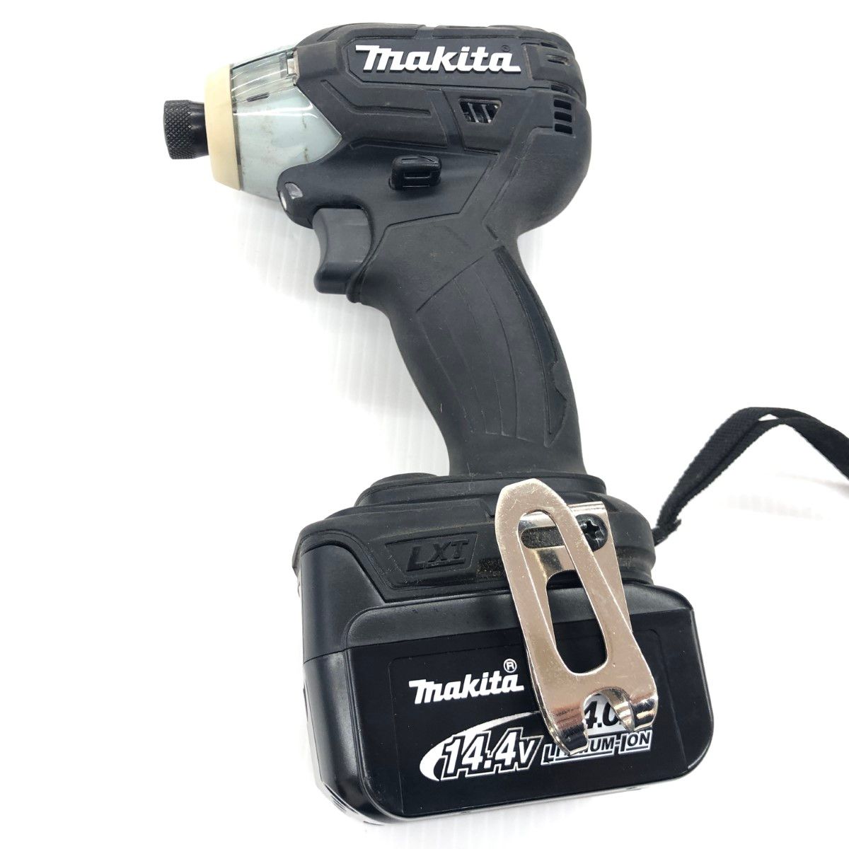 ДД【中古】MAKITA マキタ インパクトドライバ 程度B 充電器・充電池2個  