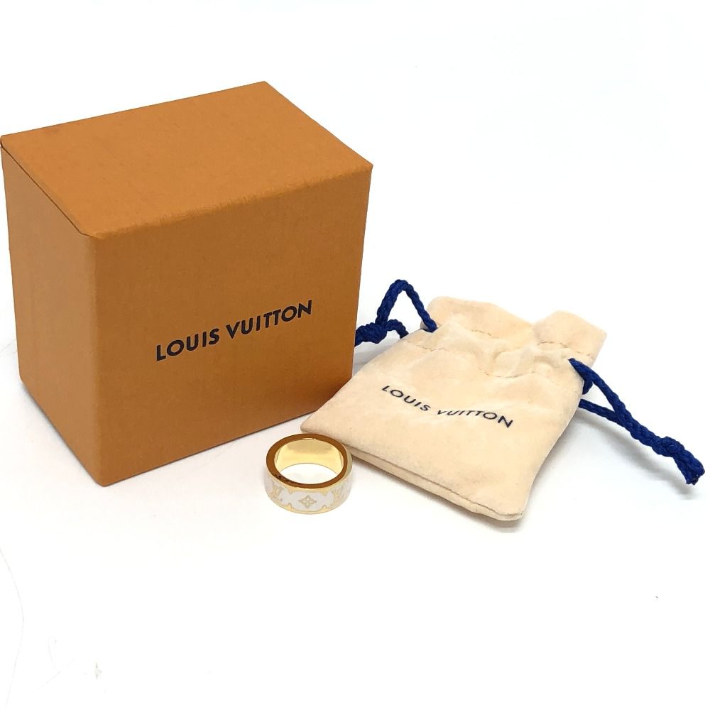 [SALE]ヴィトン Vuitton リング・ナノ グラム エナメル LV】国内買付☆日本先行☆ナノ グラム エナメル リング (Louis