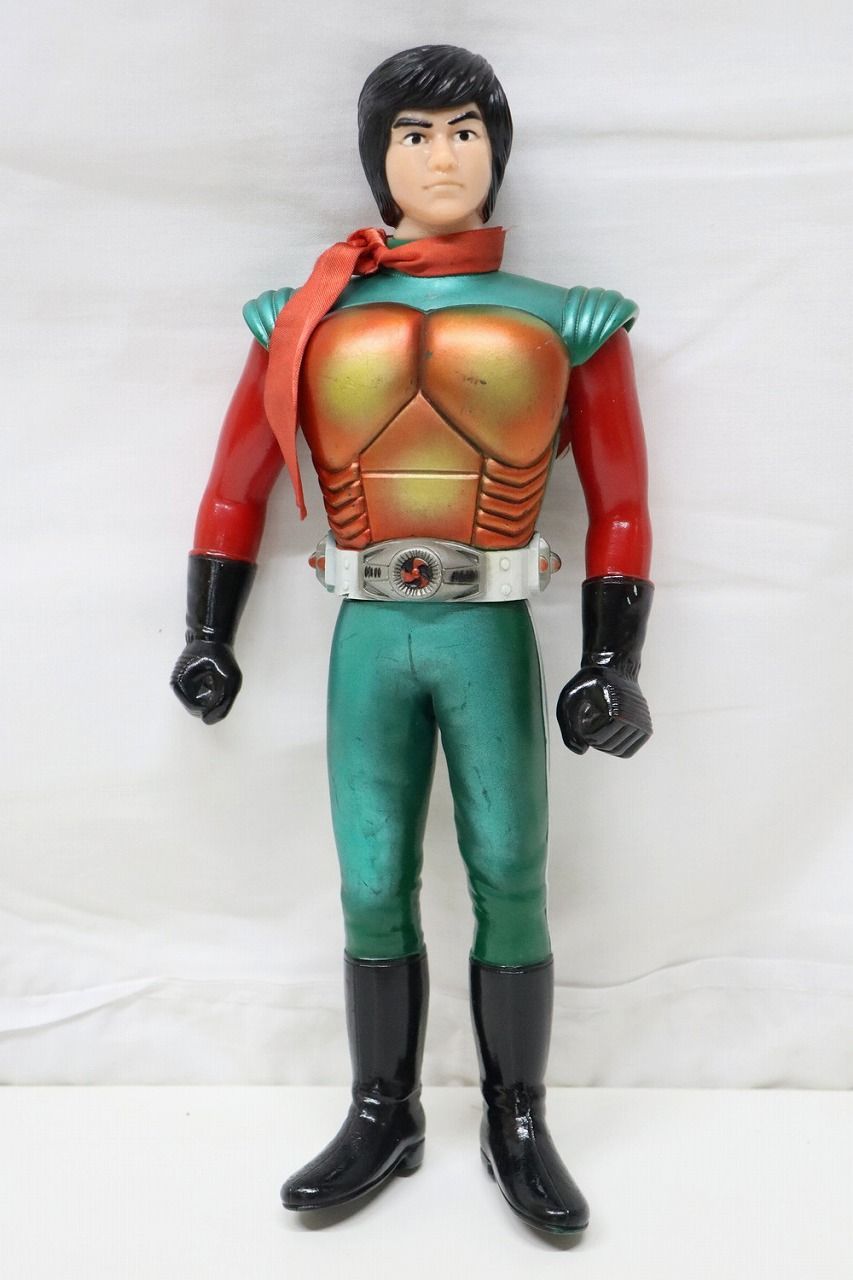 仮面ライダー スカイライダー 仮面取れ ソフビ フィギュア