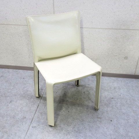 美品】CASSINA カッシーナ 412 CAB キャブ アームレスチェア