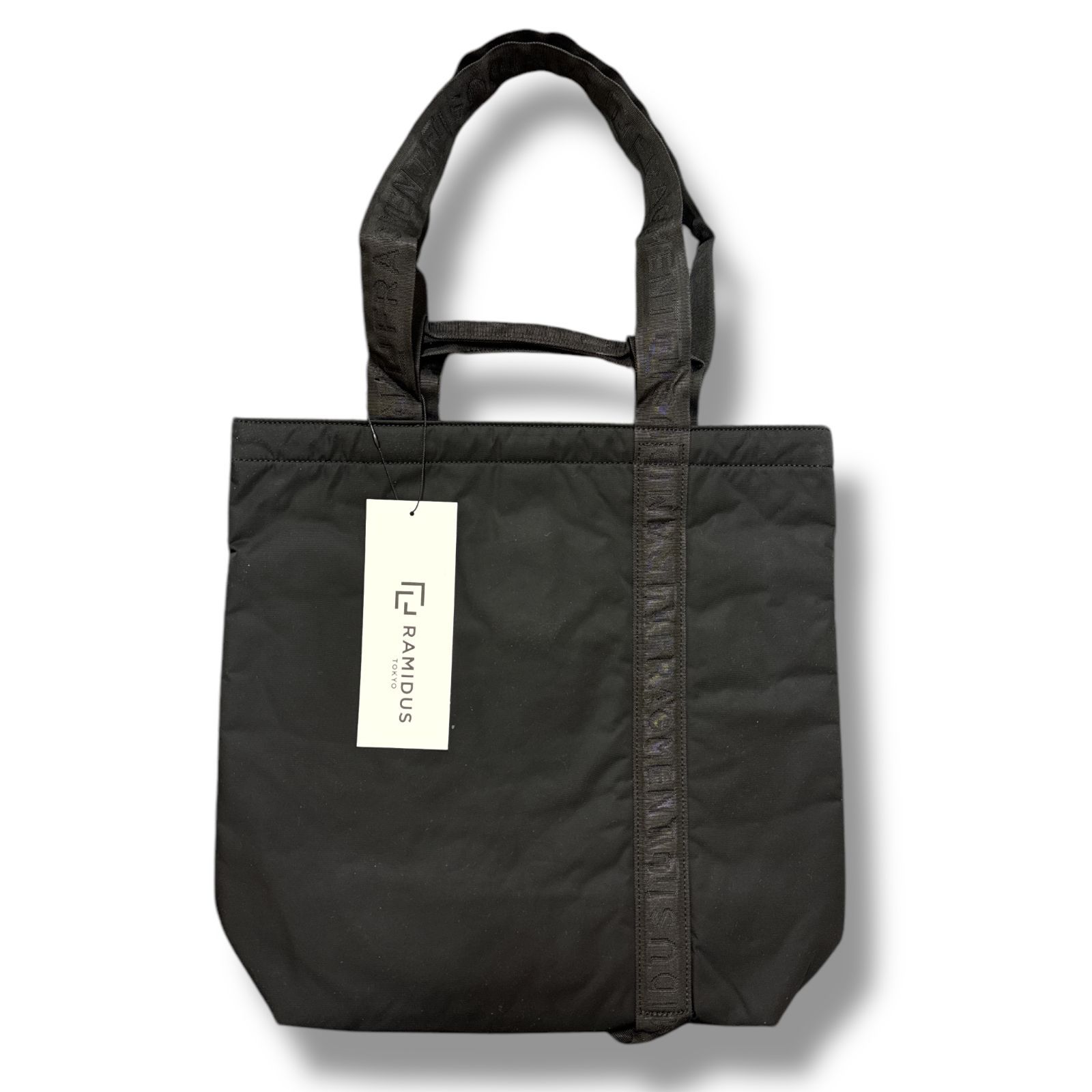 参考上代22550円 未使用品 RAMIDUS BLACK BEAUTY TOTE BAG (M) トート 