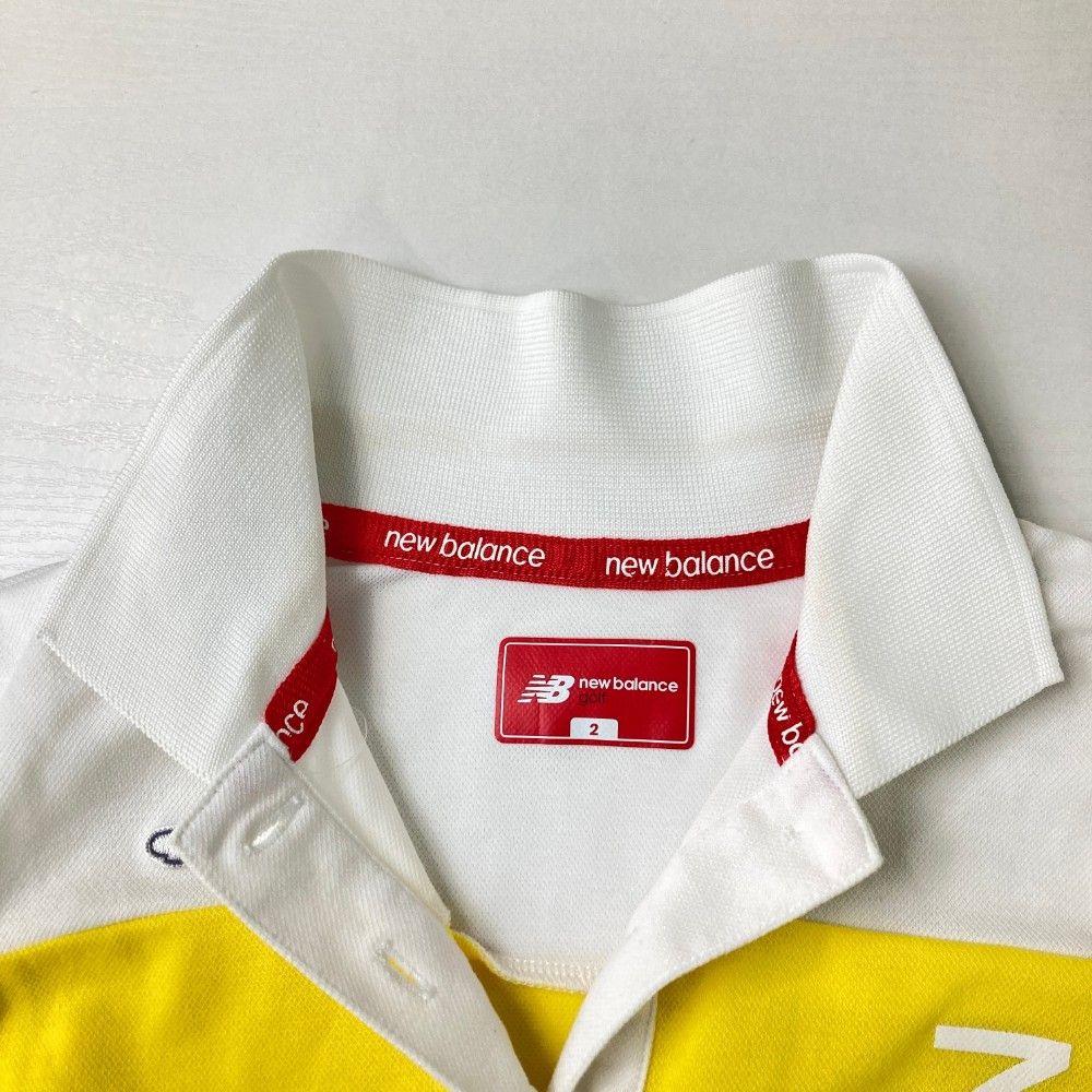 サイズ：2 NEW BALANCE GOLF ニューバランス ノースリーブ ポロシャツ