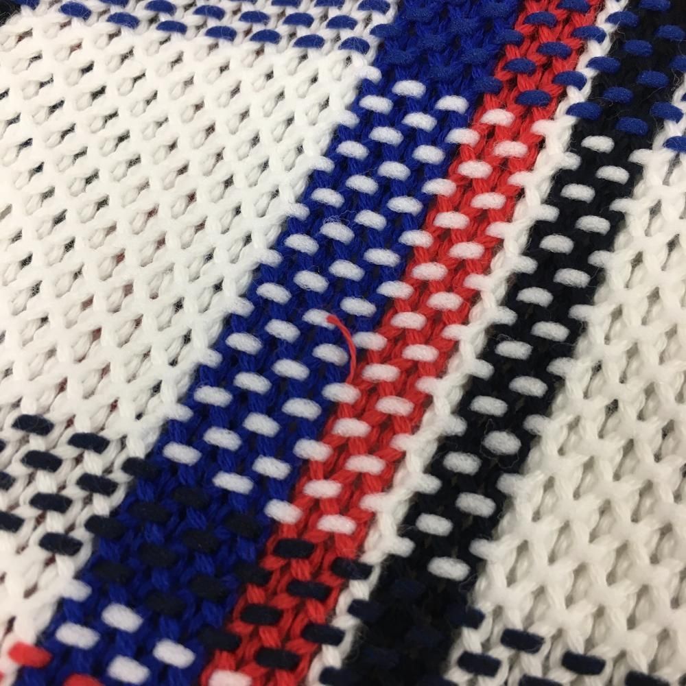 パーリーゲイツ ロゴ ワッペン フラワー 総柄 ゴルフ ニット ジャケット パーリーゲイツ ロゴ ワッペン フラワー 総柄 ゴルフ ニット