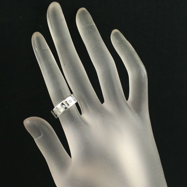 ティファニー リング ダイヤ ダイヤモンド ロック 2P 8号 シルバー 925  