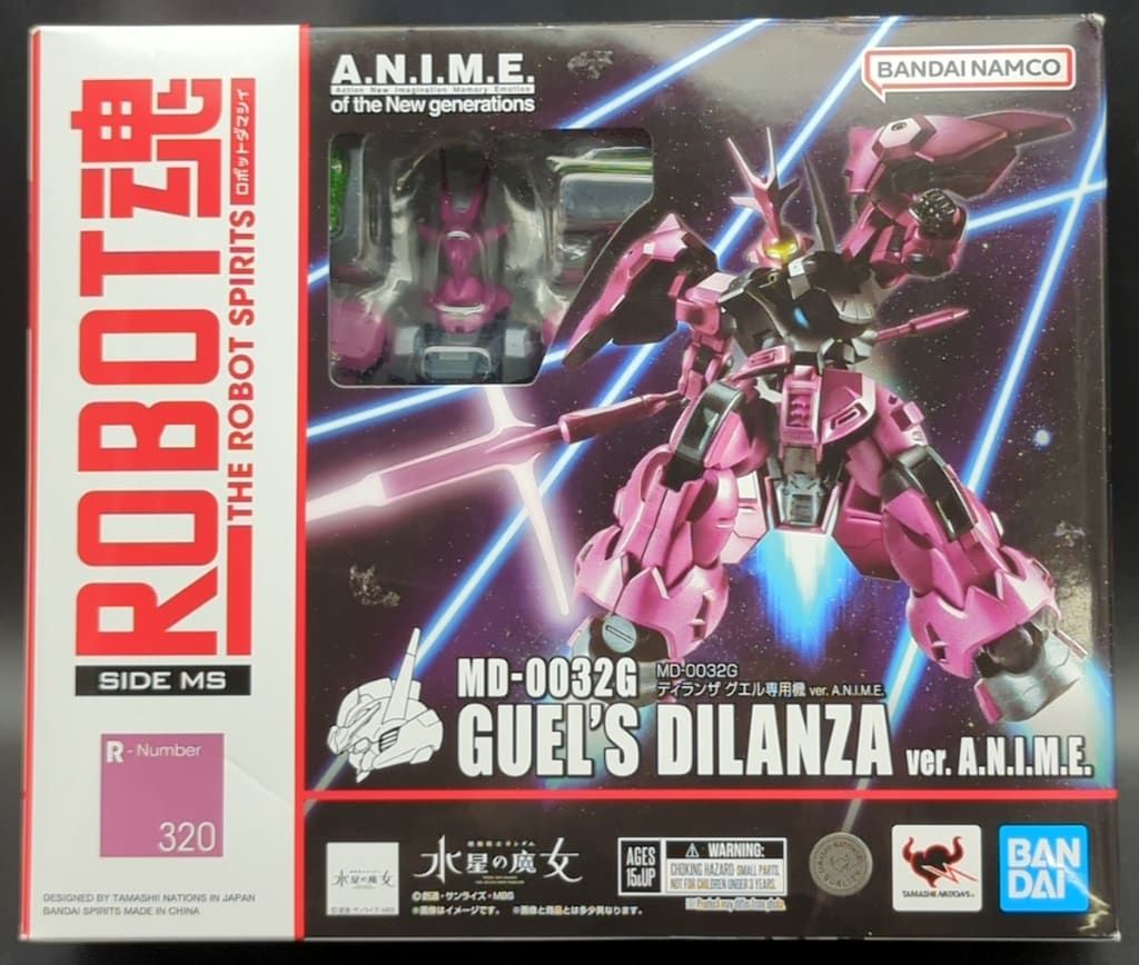 BANDAI SPIRITS ROBOT魂 u003cSIDE MSu003e 機動戦士ガンダム 水星の魔女 MD-0032G ディランザ グエル専用機 ver. A.N.I.M.E. 320