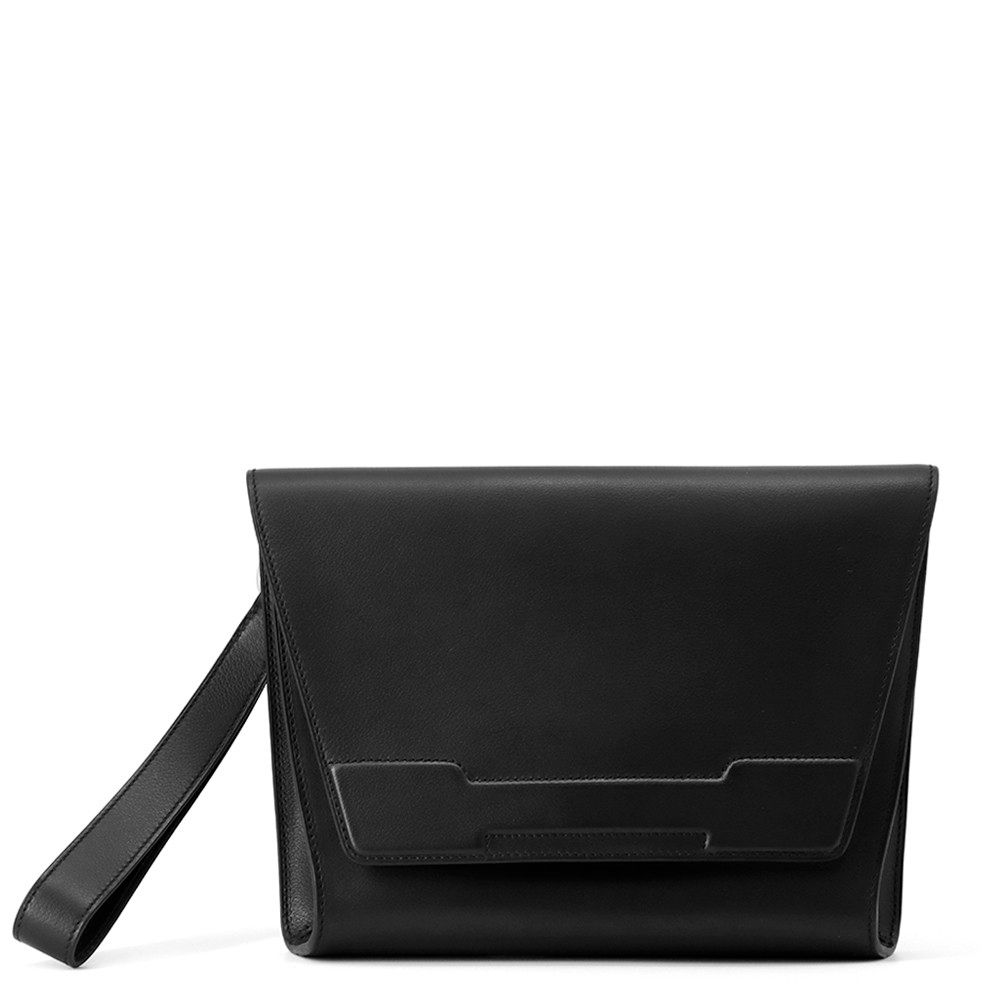 エルメス クラッチバッグ ノヴァポリス ブラック|シルバー金具 エバーカラー Z刻印 メンズ 黒