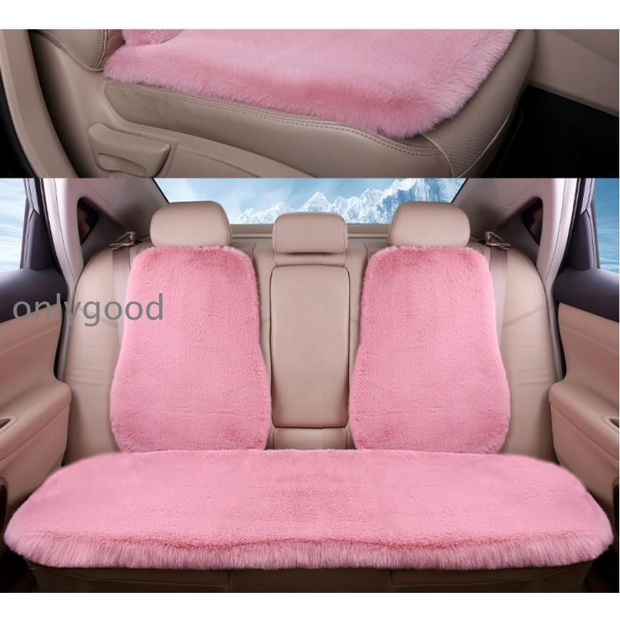 カーシートカバー 軽自動車用 簡易タイプ カバー パッド 8色 カー用品 カーグッズ ふわふわ ピンク 軽自動車 おしゃれ かわいい ベージュ STEELWINDOWSANDDOORS_COM