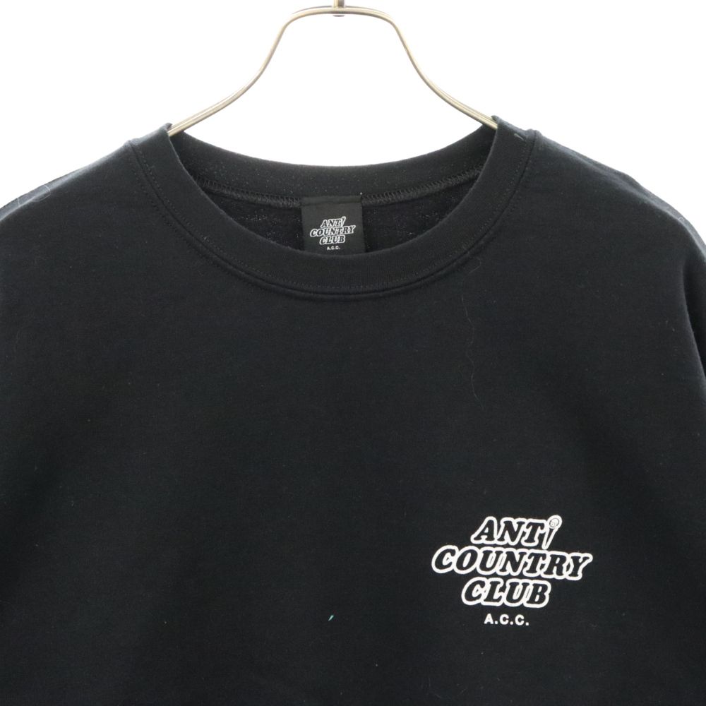 ANTI COUNTRY CLUB (アンチカントリークラブ) Born Logo Crewneck  