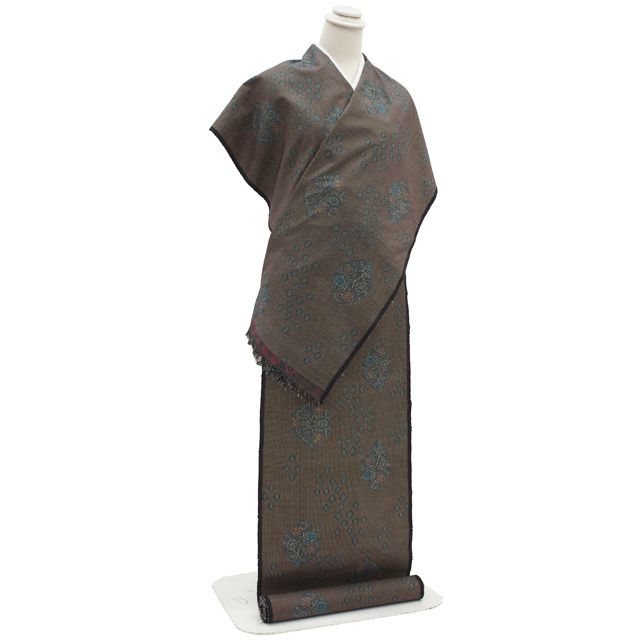 新古品】 すごい値！ 本場奄美大島紬 反物 着物 着尺 正絹 7