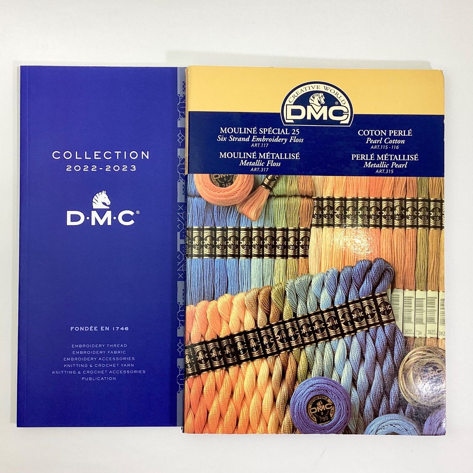 DMC 刺繍糸 糸見本帳＆カタログ - メルカリ
