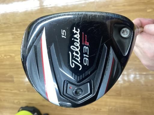 タイトリスト 913 F 15° フェアウェイウッド FW 純正特注シャフト フレックスS メンズ 男性用 右利き 右用 Dランク ゴルフクラブ