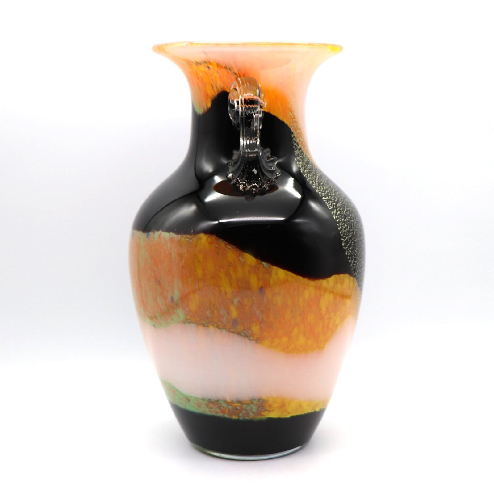 北洋ガラス・津軽びいどろ・花瓶・花器・No.221126-02・梱包サイズ80