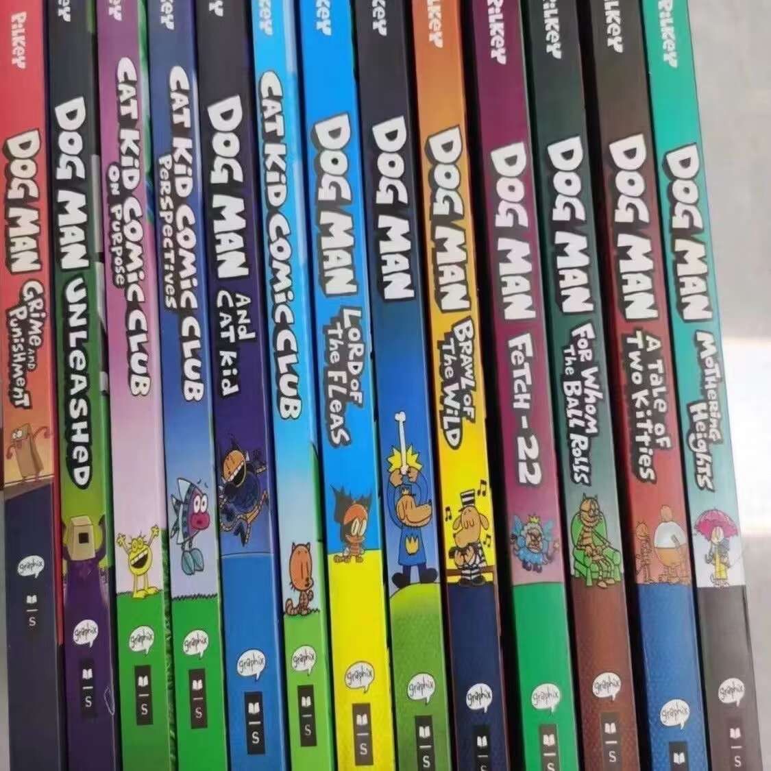 Dog Man Dav Pilkey ドッグマン 英語 絵本 17冊 洋書 Dog Man Dav Pilkey 英語 絵本 17冊 洋書