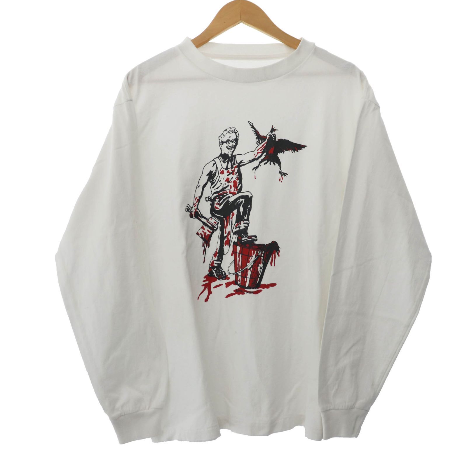 トップス greatLAnd ORIGINAL CAPITALISM TEE WHITE greatLAnd ORIGINAL CAPITALISM TEE WHITE - Tシャツ/カットソー(半袖