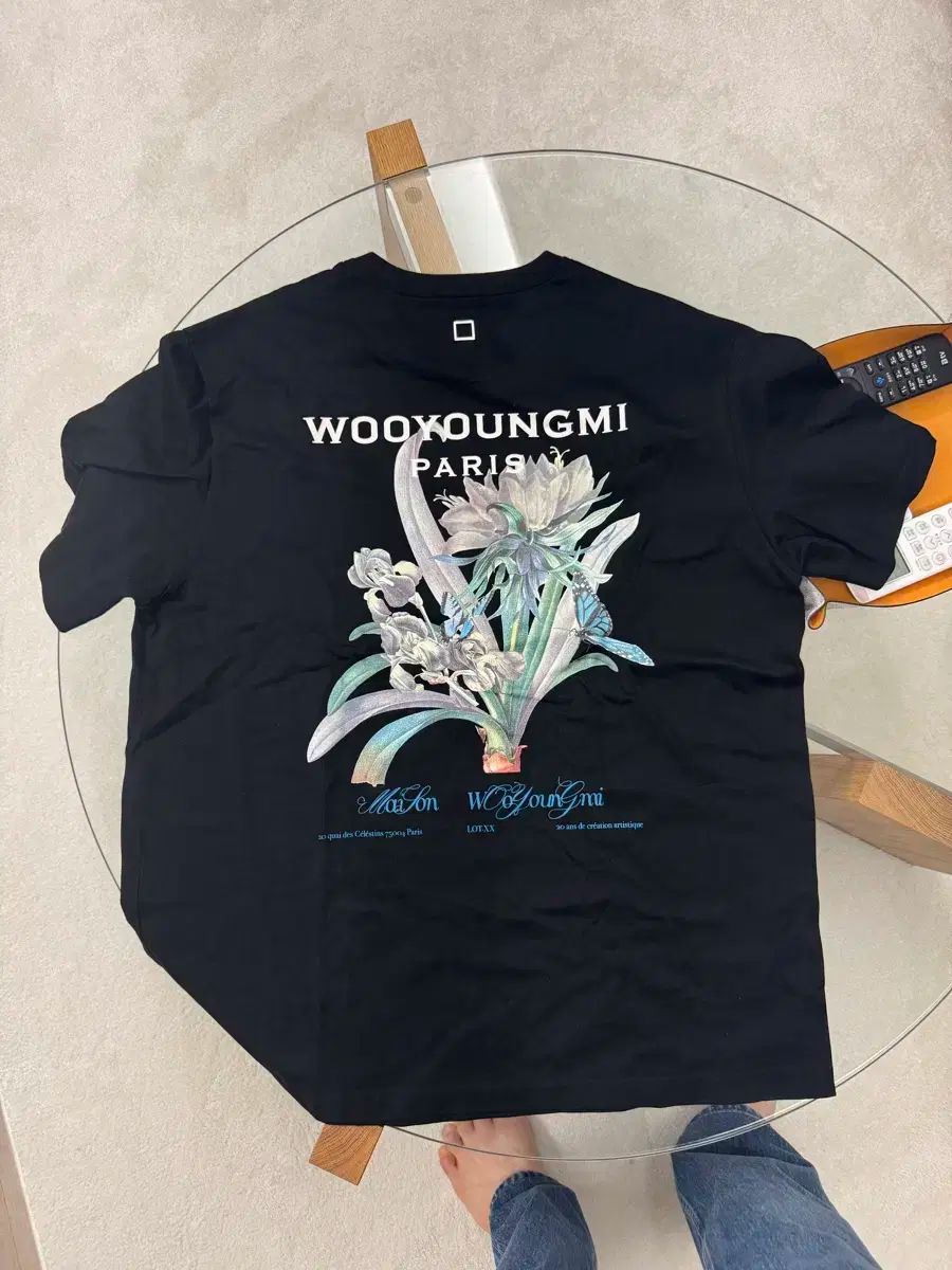 WOOYOUNGMI(ウーヨンミ) プリント 半袖Tシャツ 48 サイズ