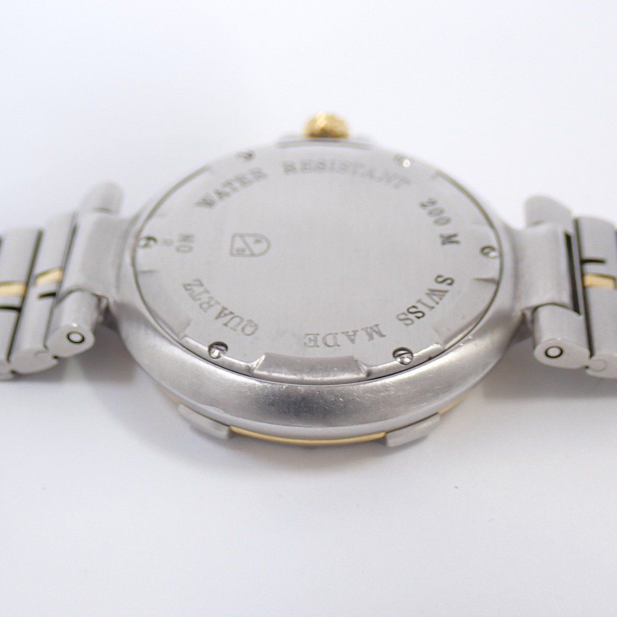 ダンヒル ミレニアム 200Mダイバー クォーツ メンズ 腕時計 コンビ 白