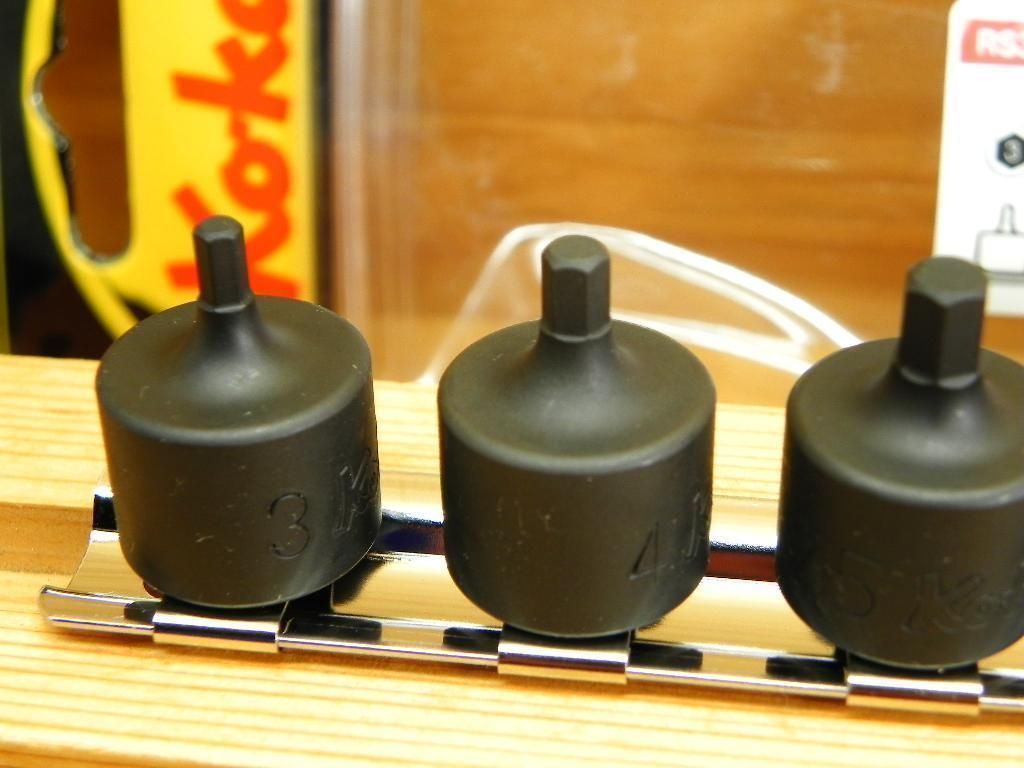 コーケン 3|8 9.5 sq 超ショート ヘックス ソケット セット8点 短 *Ko-ken *RS3012M|8-L25