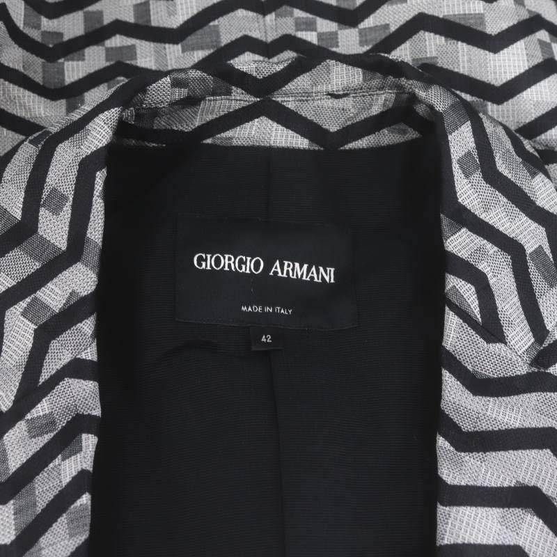 ジョルジオアルマーニ GIORGIO ARMANI テーラードジャケット 総柄