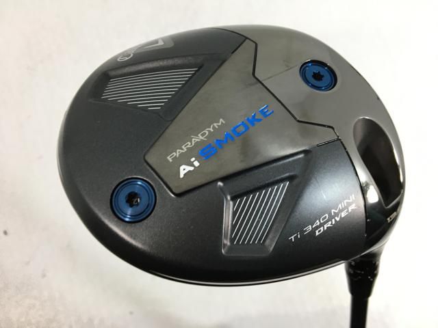 【中古ゴルフクラブ】キャロウェイ PARADYM (パラダイム) Ai SMOKE Ti 340 MINI ドライバー 2024 (日本仕様) TENSEI 60 for Callaway 2024 1W【14日間返品OK】