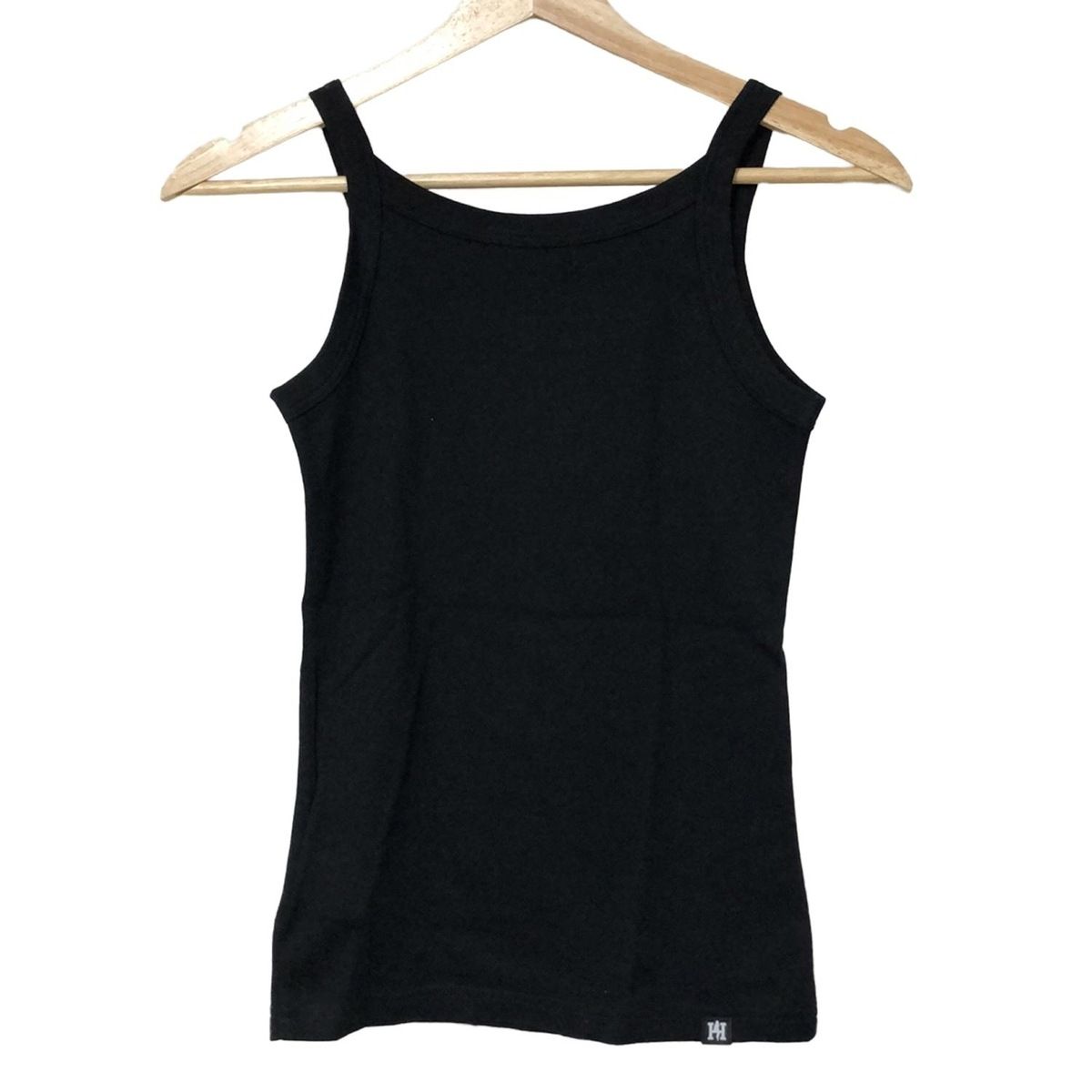 HYSTERIC GLAMOUR ヒステリックグラマー キャミソール サイズF レディース - 黒×レッド×マルチ ラメ|MICHAEL JACKSONコラボ