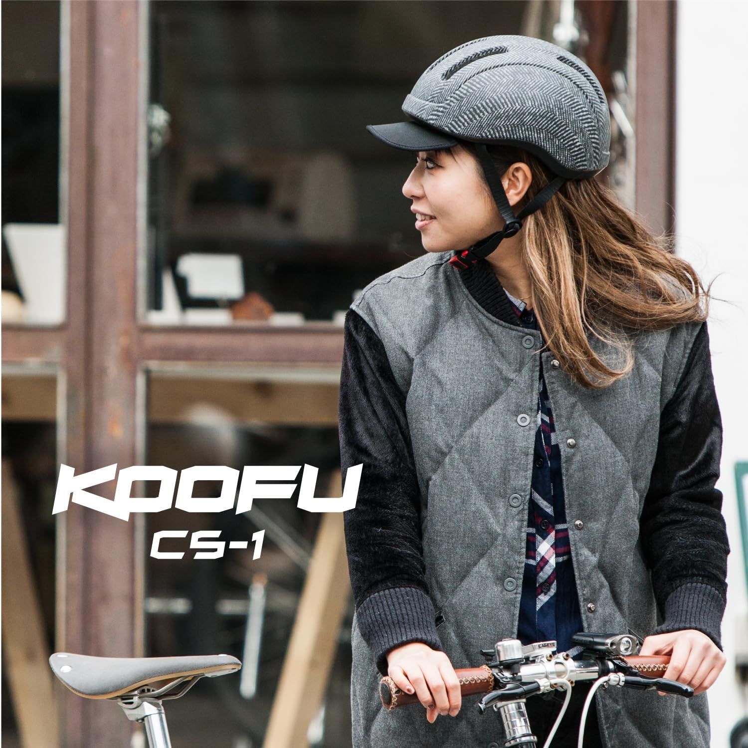 自転車 ヘルメット KABUTO CS-1 サイズ S L 頭囲55 59cm オージーケーカブト OGK JCF推奨 BRIGHTFACE_UK