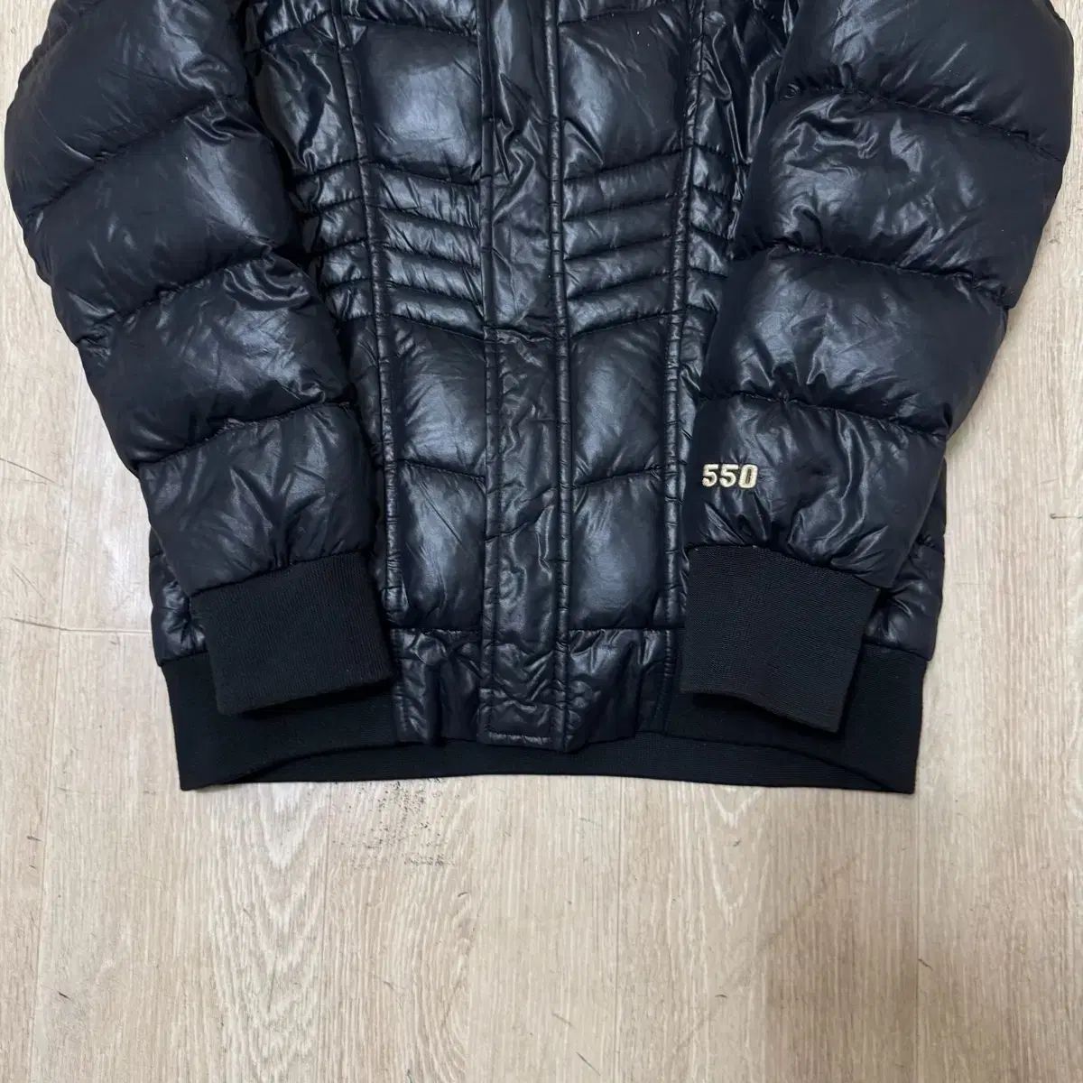 ノースフェイス　700フィル　ダウンジャケット　130　厚手　防水　黄色 THE NORTH FACE キッズ ダウンコート M ノースフェイス キッズ700