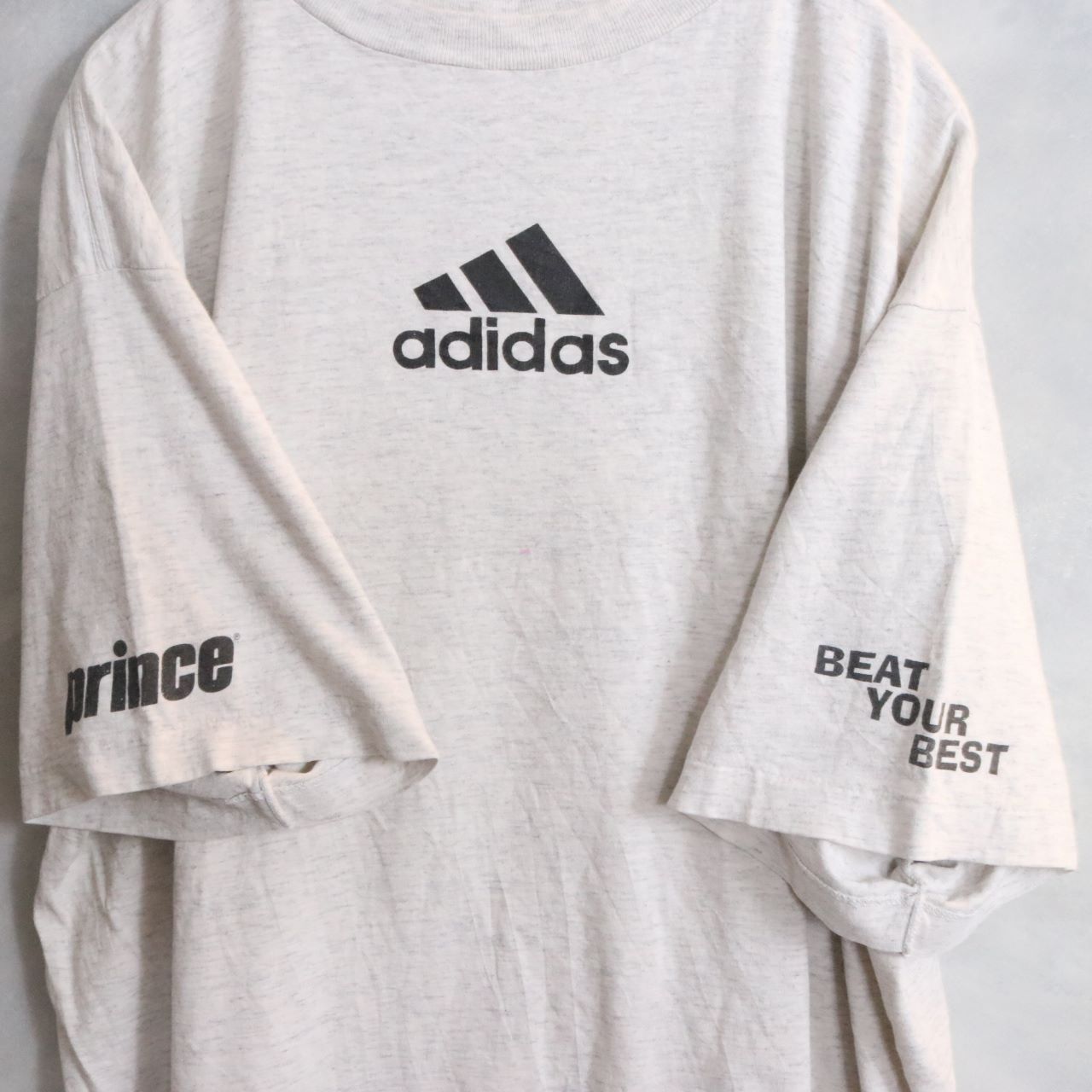 中古B】90s USA製 adidas アディダス vintage XL メンズ Tシャツ カットソー 半袖 シングルステッチ 1994年  テニスアカデミー グレー 中古B 古着 - メルカリ