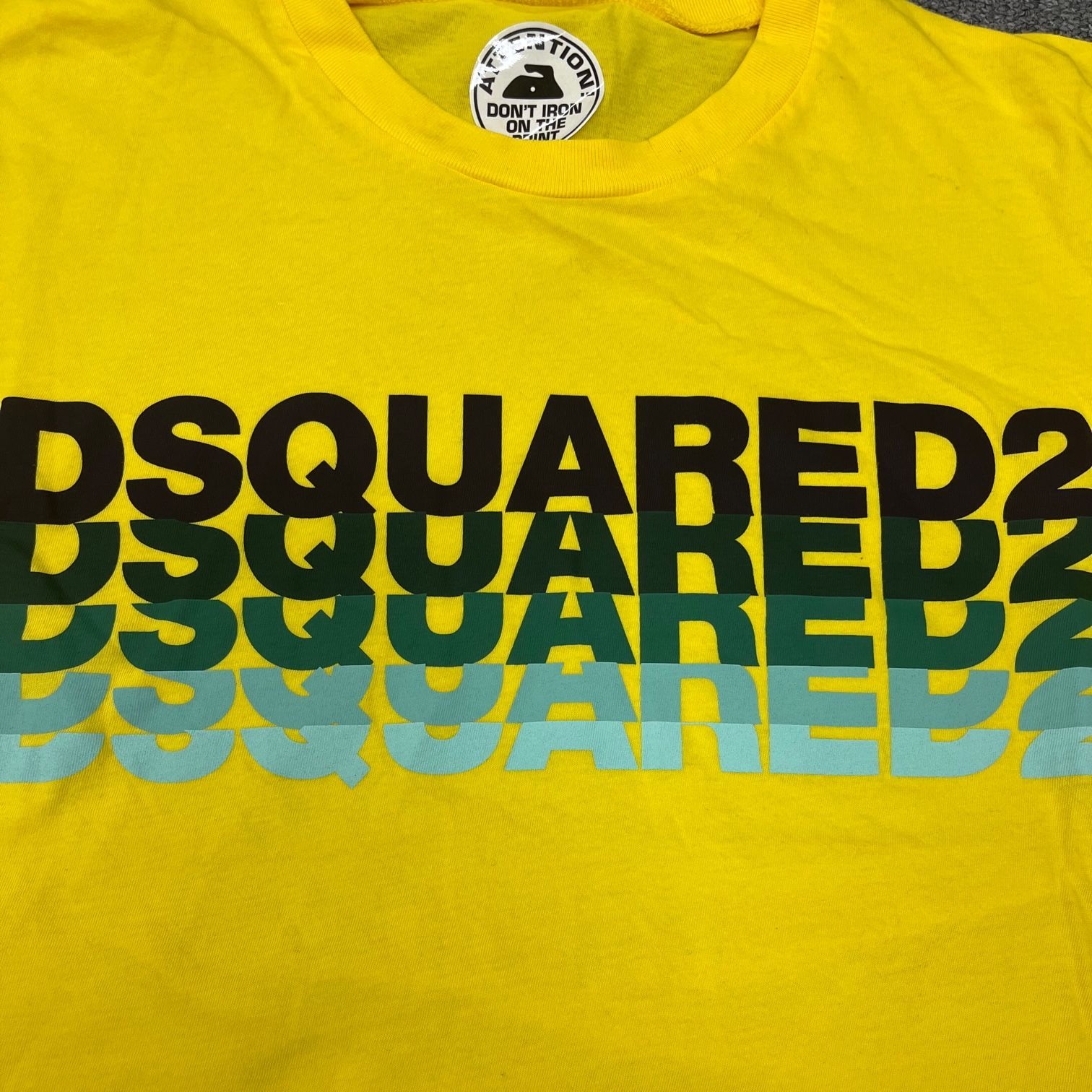 定価37400円 国内正規 DSQUARED2 ロゴ レタード Tシャツ プリント 