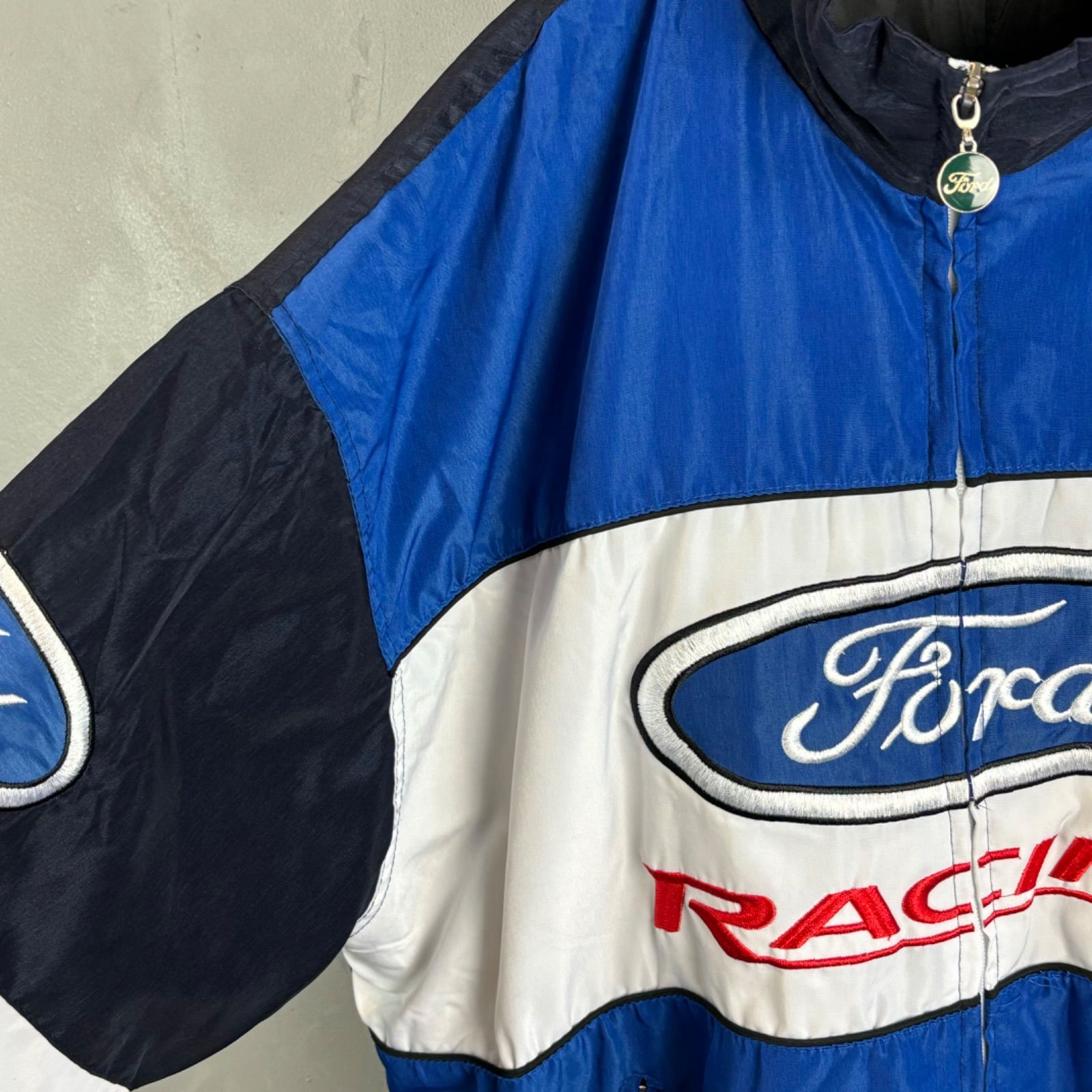 FORD RACING Jacket フォード レーシンジャケット ブルゾン ワッペン 