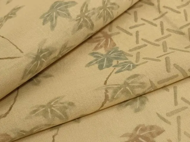 芭蕉布　古布羽織　骨董　ヴィンテージ品　生地　着物　リメイク 芭蕉布 古布羽織 骨董 ヴィンテージ品 生地 着物 リメイク 芭蕉布の