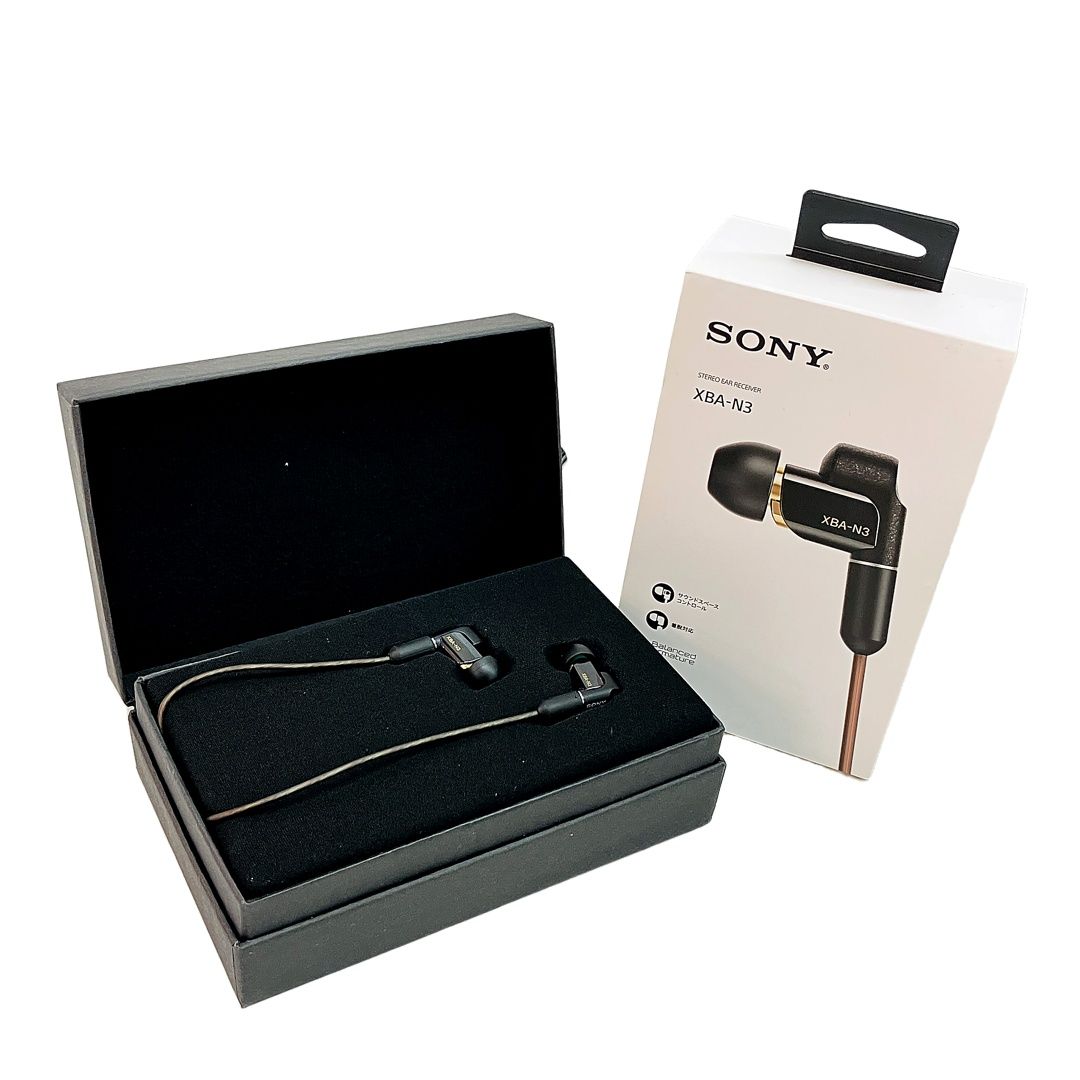 SONY XBA-N3 イヤホン 箱・ケーブル・イヤピース付 中古 美品 SONY 【中古】XBA-N3【秋葉原】 – e☆イヤホン