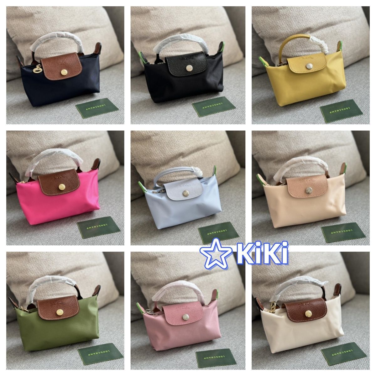 【新品・未使用】LONGCHAMP カゴバッグミニショルダー 👜✨【新品未使用】 Longchamp ミニショルダー&斜め掛け