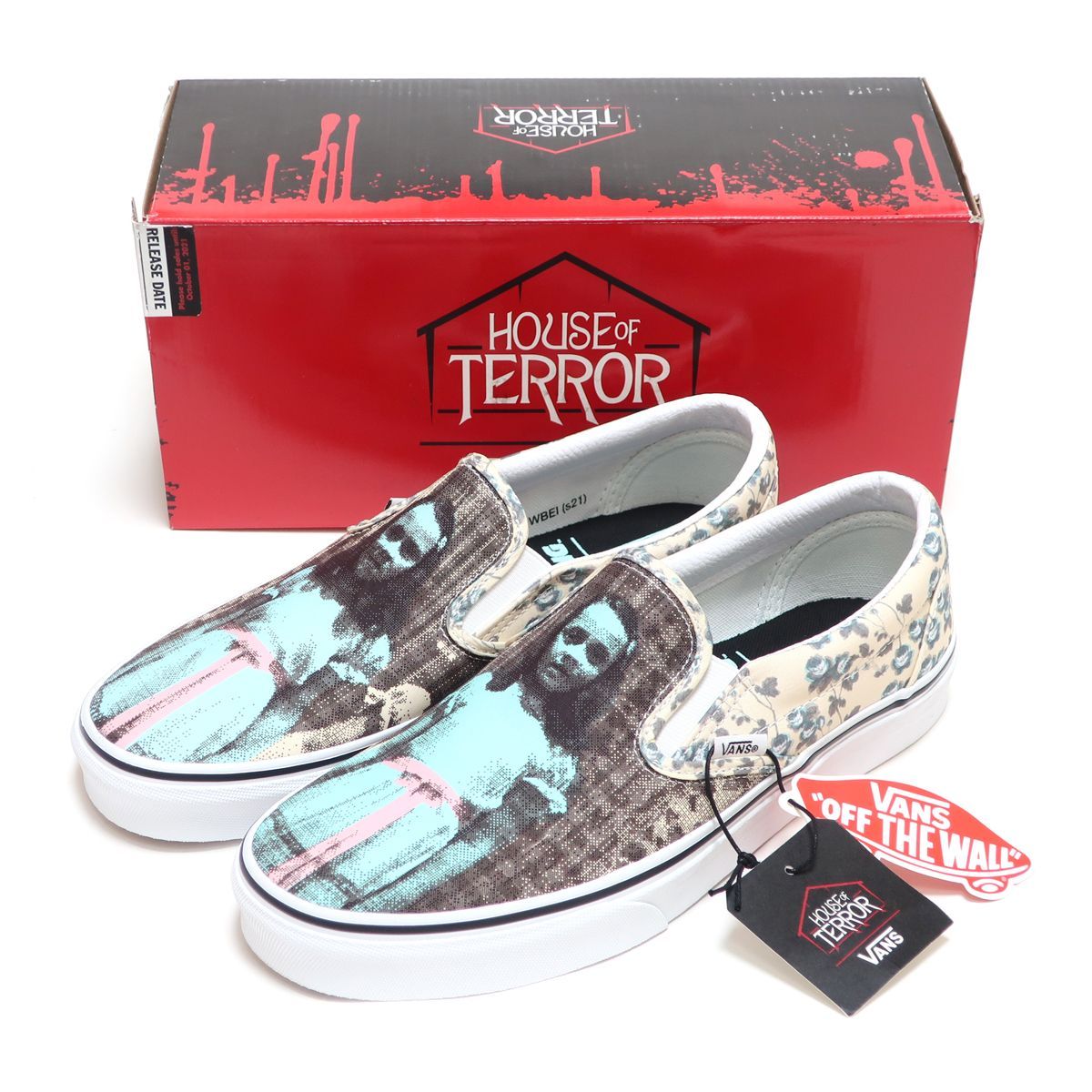 VANS x THE SHINING CLASSIC SLIP ON WMNS US5.5 22cm ( バンズ x 