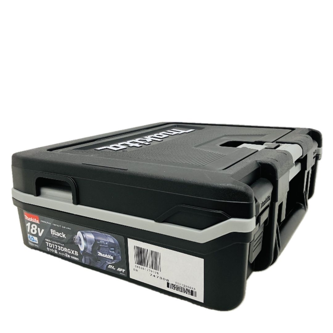 makita マキタ TD173DRGXB 充電式 インパクトドライバ BLACK 電動工具 未開封 ♥ C10552770 HRDEVELOPMENT_JP