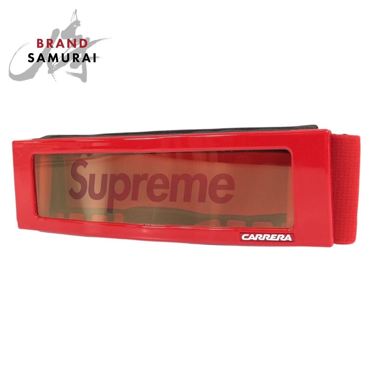 Supreme シュプリーム カレラ オーバートップ ゴーグル レッド プラスチック ゴム M00412 ゴーグル メンズ 505543