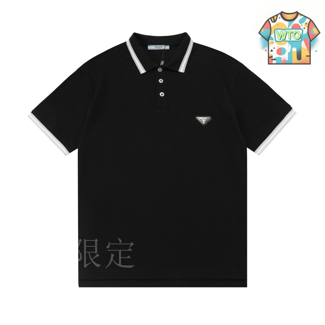 今日特価】PRADA 2025 ユニセックス ポロシャツ - メルカリ