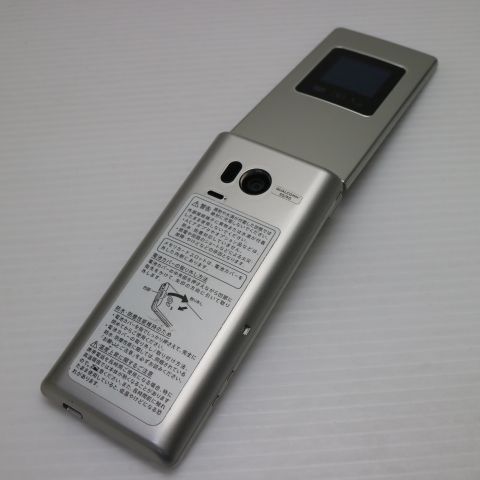 505SH softbank ガラケー シルバー 超美品 505SH かんたん携帯9 シルバー 白ロム ガラケー SOFTBANK SHARP