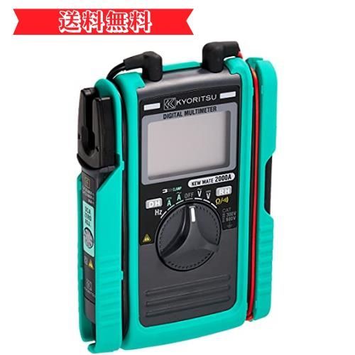 Happy-shops単品 共立電気計器 (KYORITSU) 60A AC/DCクランプ付デジタルマルチメータ KEWMATE 2000A