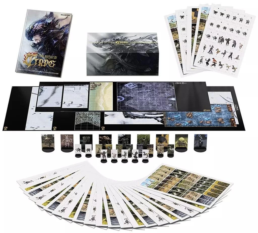 新品】ボードゲーム FINAL FANTASY XIV TTRPG シナリオ＆ゲームマスターガイド 日本語版 デラックス