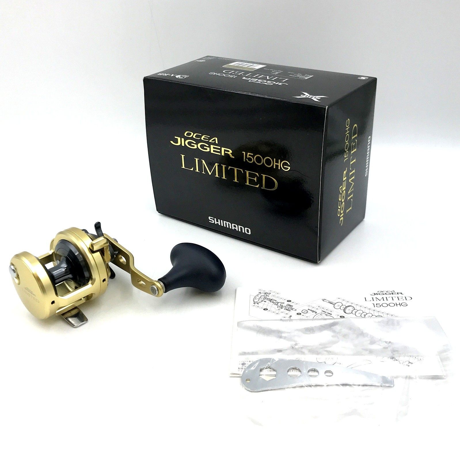 SHIMANO シマノ 14オシアジガーリミテッド 1500HG 03227 リール ベイトリール き つり 釣り 釣具 フィッシング TA3548