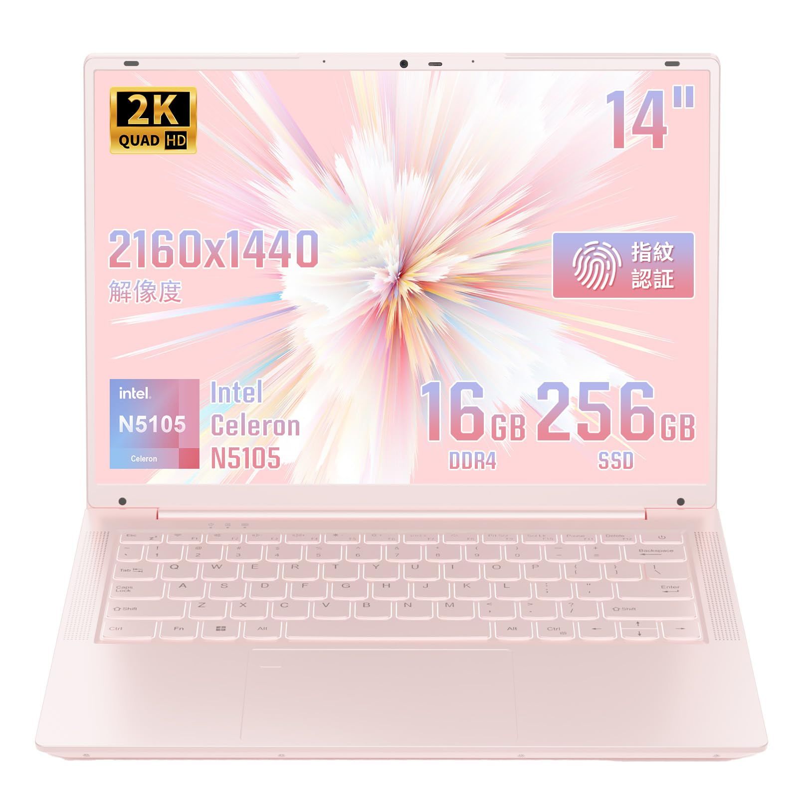 11対応MS 大容量バッテリー1.4kg16GBメモリWindows Office 219搭載WiFi N515搭?6mAh 5 Celeron BT IPSディスプレイ第11世代 5.Type-Cマウス付きコスパノートPC軽量デザインサクラピンク ノートパソ