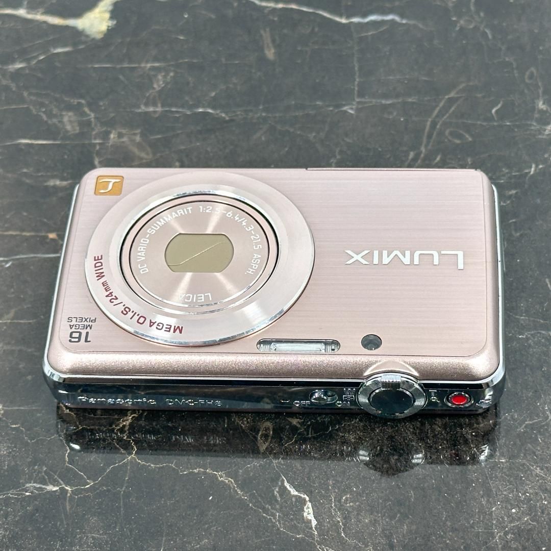美品】Panasonic LUMIX DMC-FH8 ピンクゴールド パナソニック