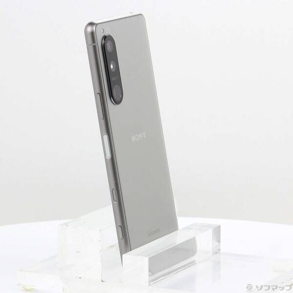 中古品〕 Xperia 5 III 128GB フロストシルバー SO-53B docomo SIM