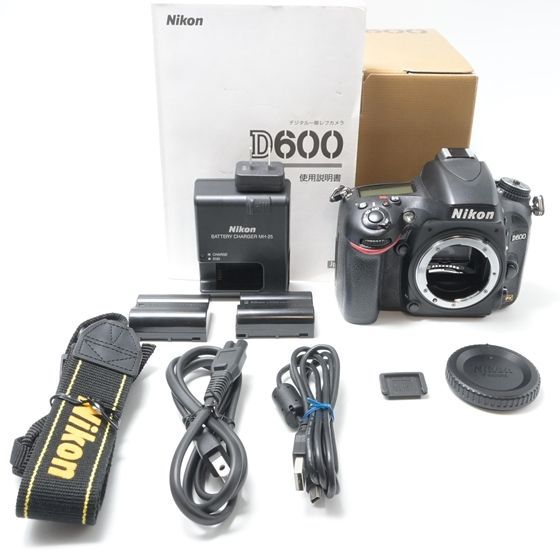 新品級】 Nikon D600 ボディ - メルカリ