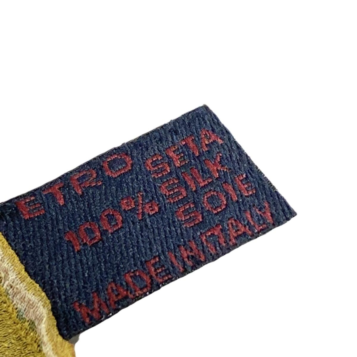 ETRO(エトロ) ストール(ショール)美品 - イエロー×オレンジ×マルチ  