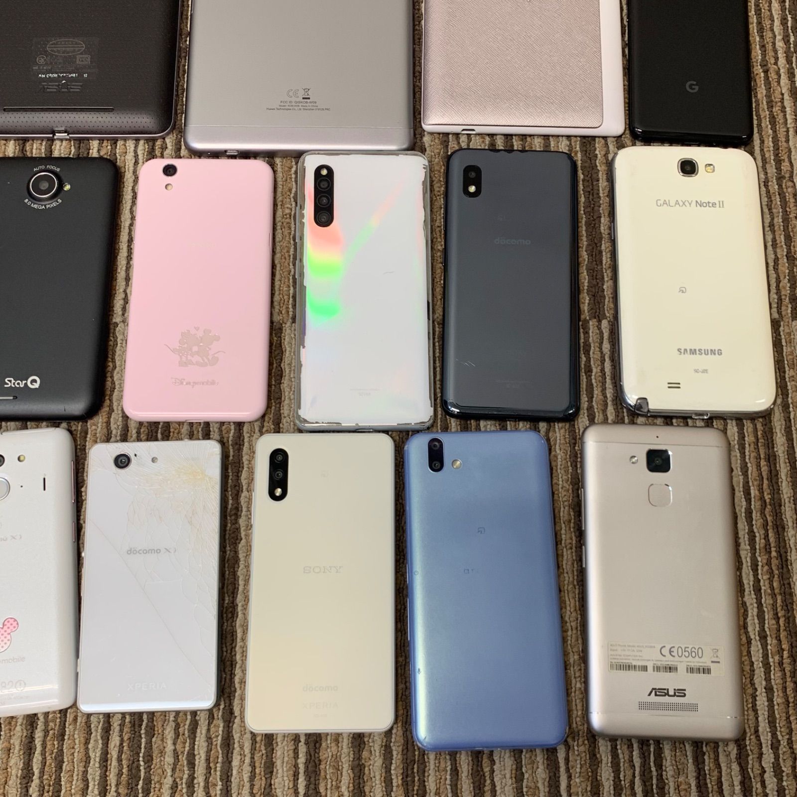 スマートフォン 24台まとめ ジャンク品 ジャンク品】携帯電話 スマホ タブレット 計24台 まとめ売り - メルカリ