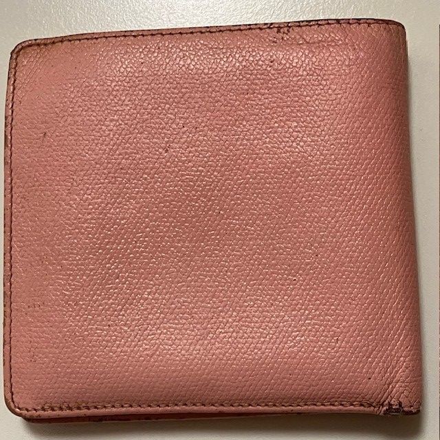 シャネル CHANEL 二つ折り 長財布 ココマーク ピンク ココボタン
