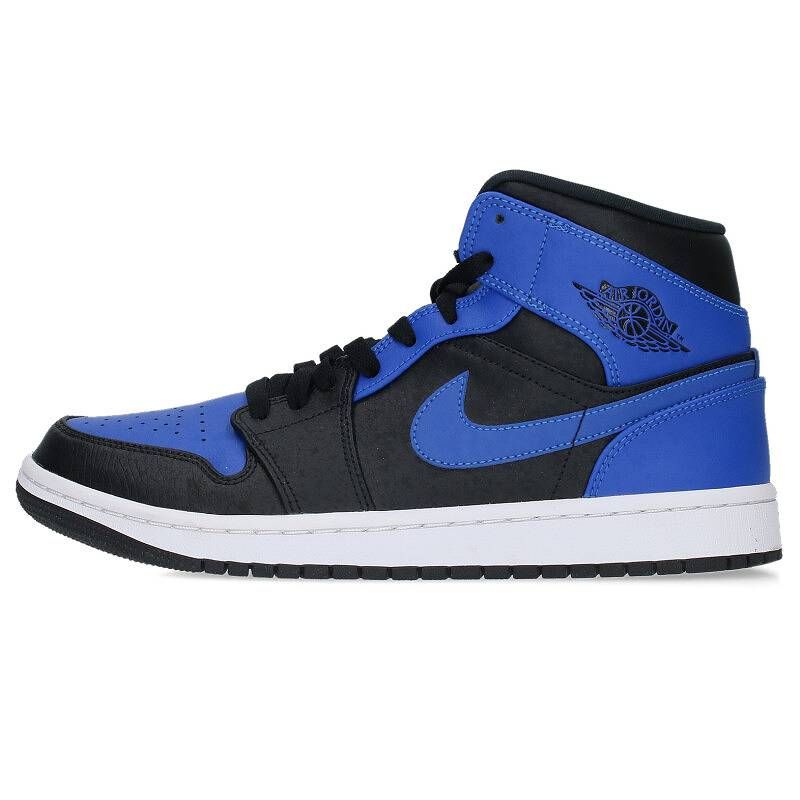 ナイキ AIR JORDAN1 MID HYPER ROYAL 554724-077 エアジョーダン1ミッドハイパーロイヤルスニーカー メンズ  26.5cm - メルカリ