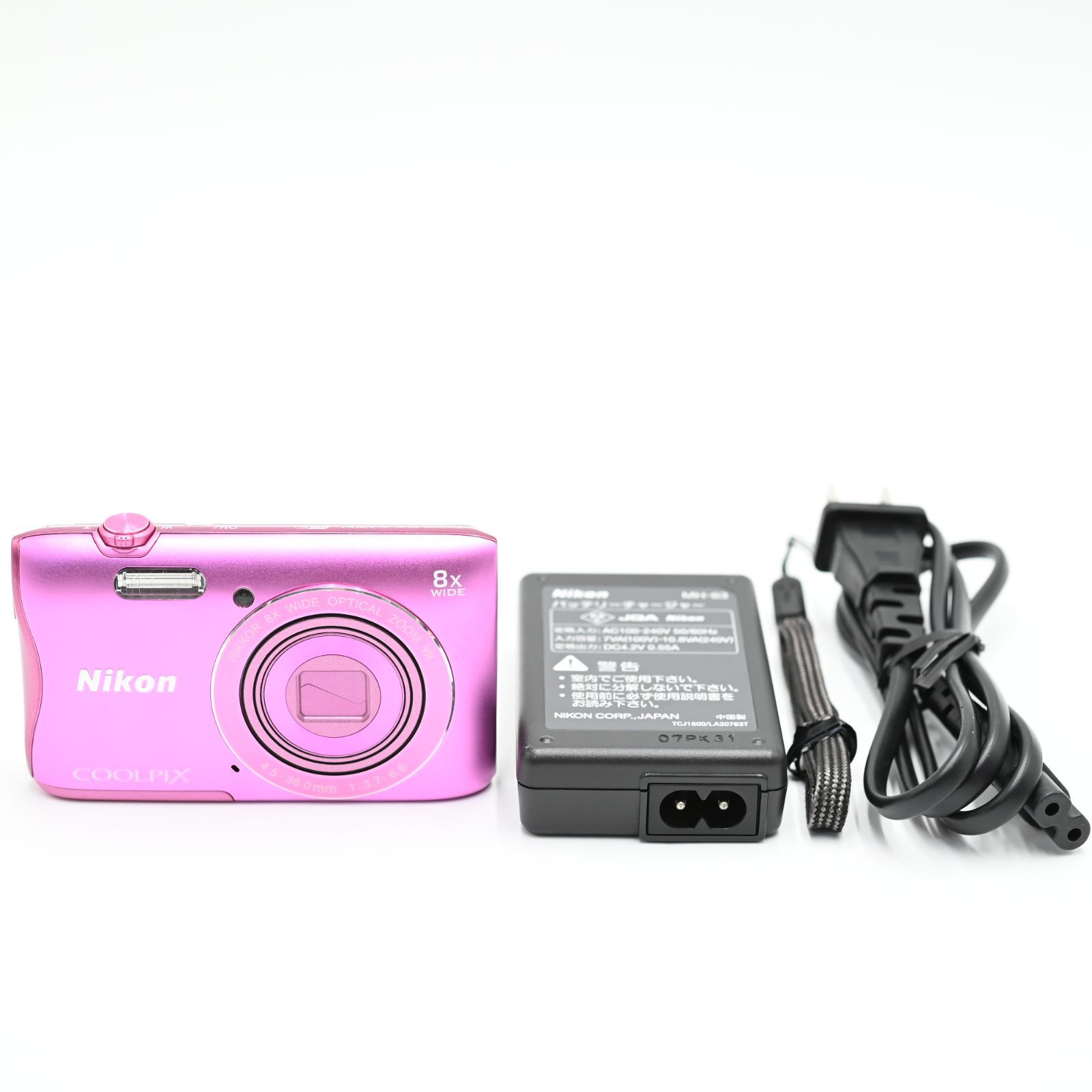 極上品】Nikon COOLPIX S3700 ピンク #894 - メルカリ